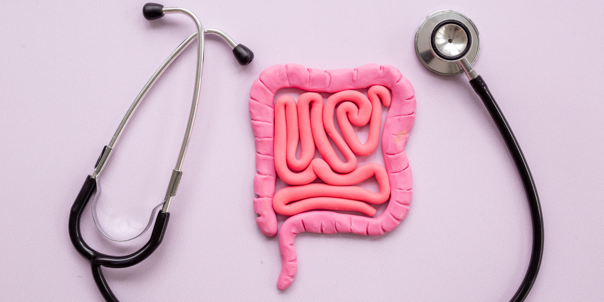 Colon bowel disease concept.
