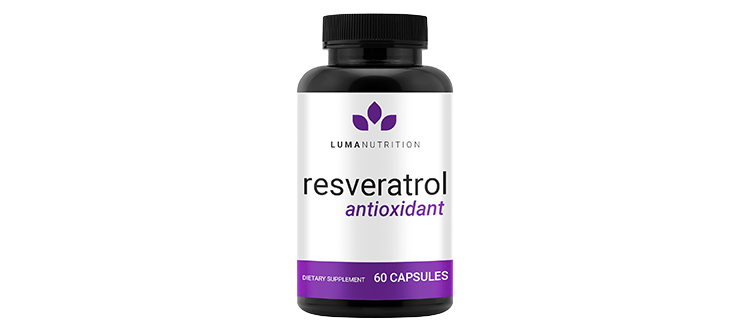 Luma Nutrition Resveratrol Capsules