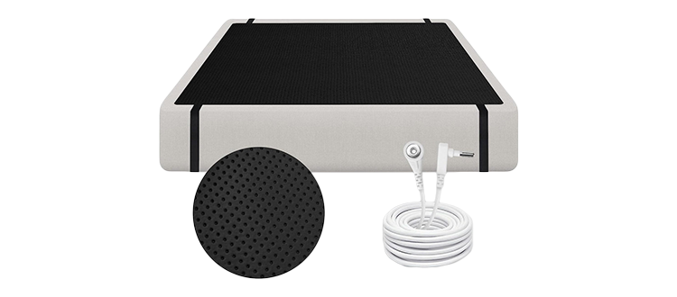GroundLuxe Organic Grounding Mat for Your Bed
