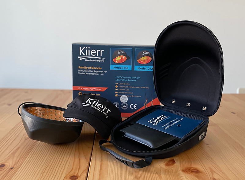 Kiierr Laser Cap Hair Growth System unboxed