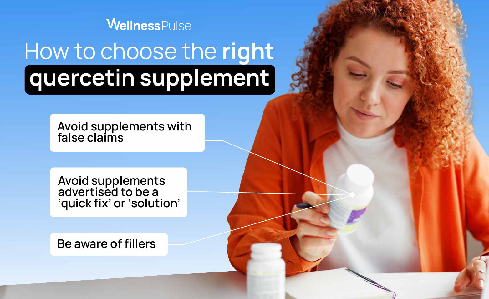 Infographic on how to choose the right Quercetin supplement