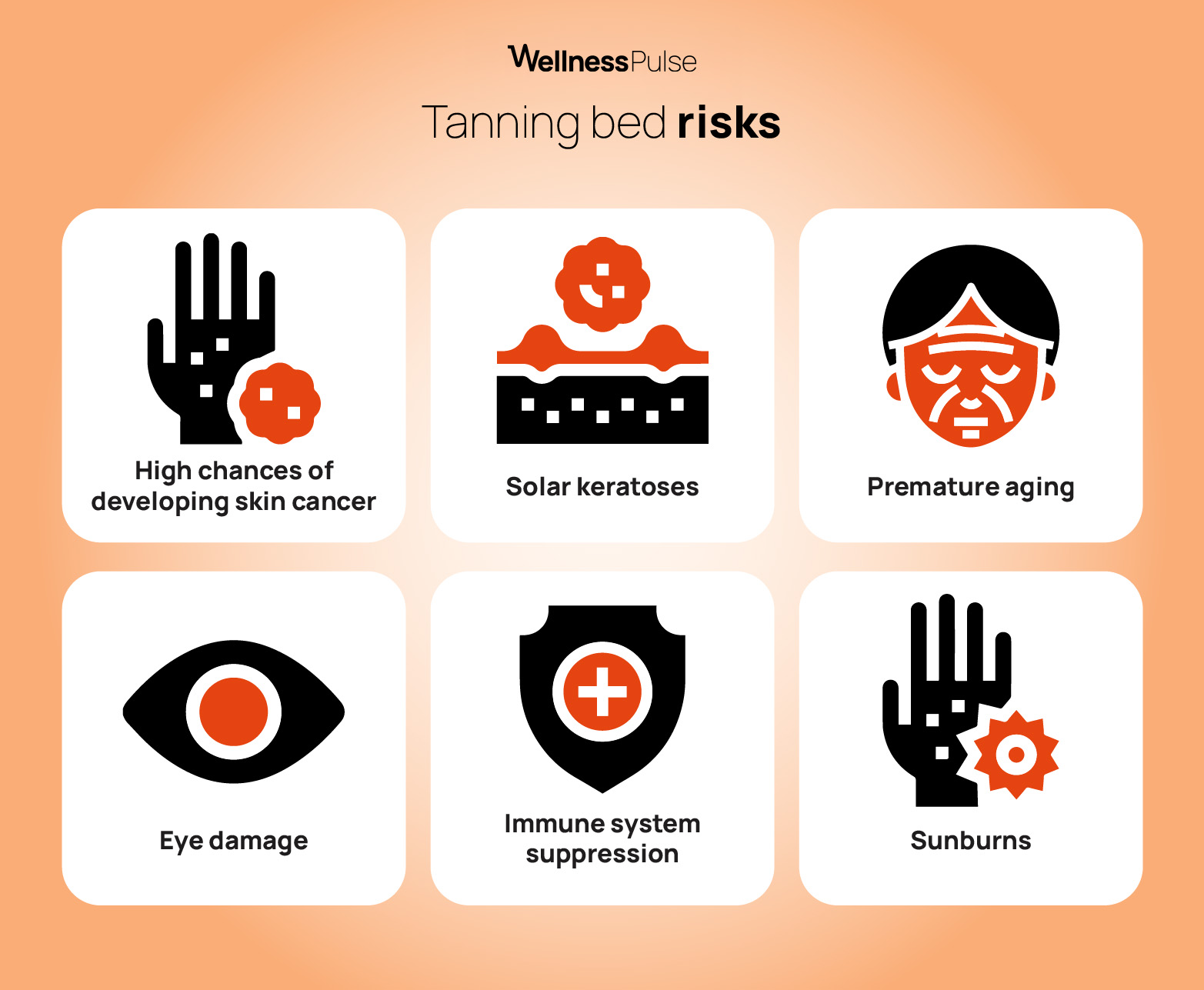 tanning bed risks