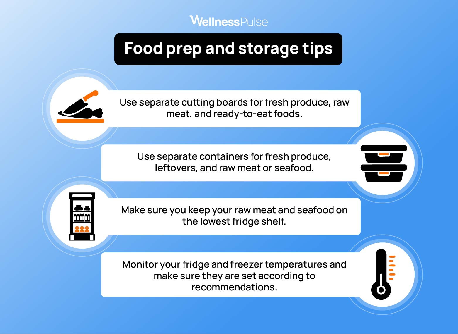 Food prep and storage tips