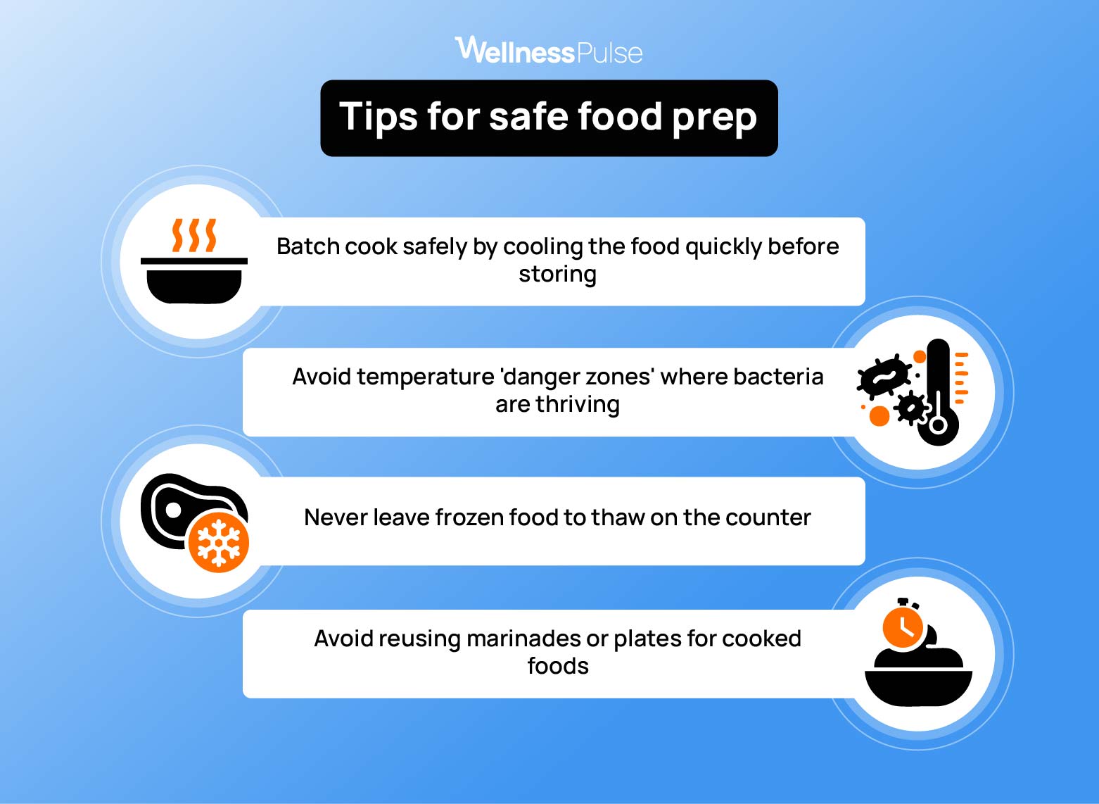 Tips for safe food prep