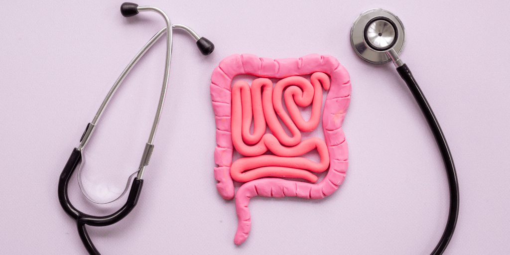 Colon bowel disease concept.