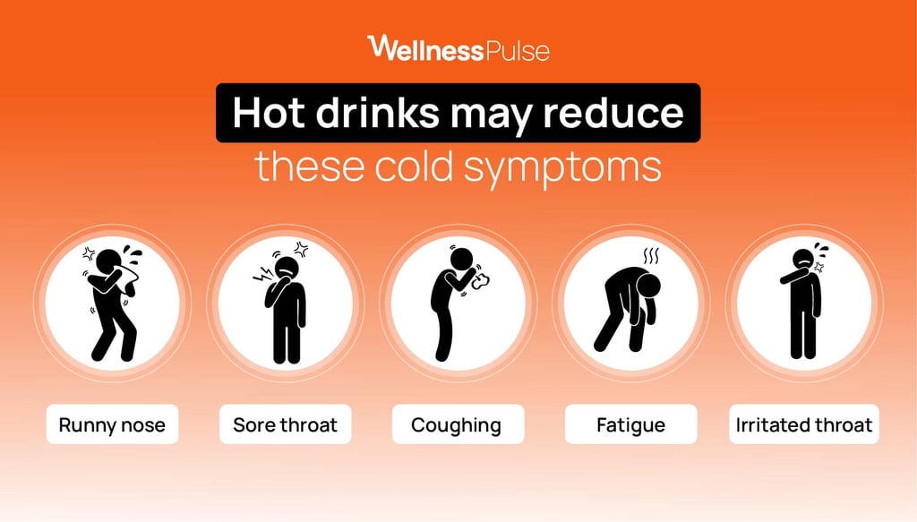 hot water help with cold symptoms
