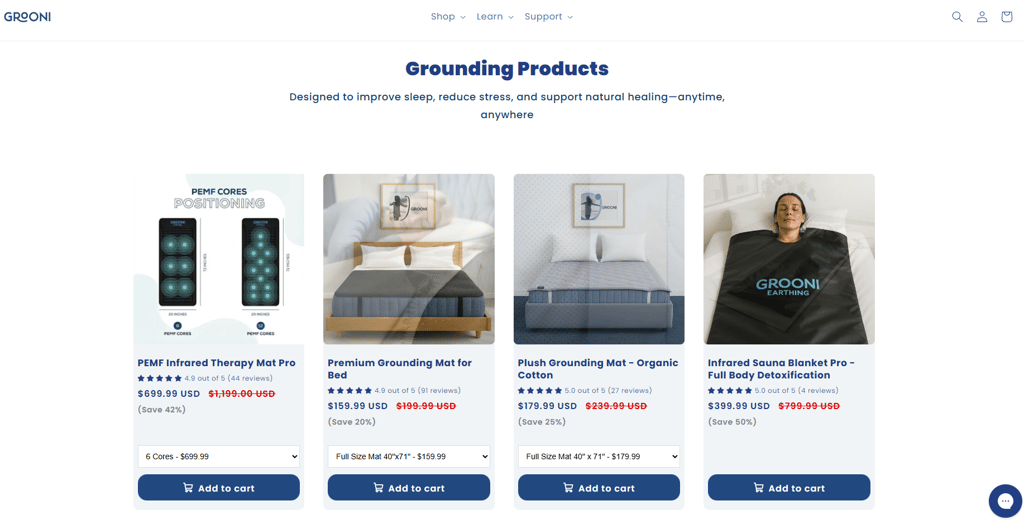 Add to cart Grooni