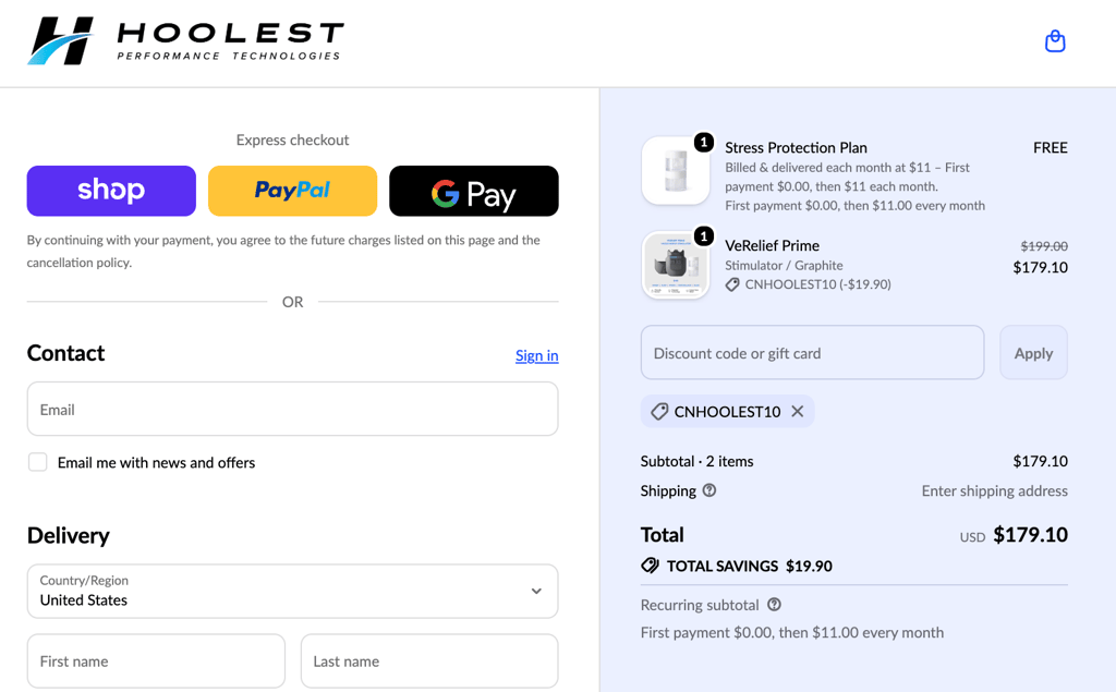 Hoolest cart
