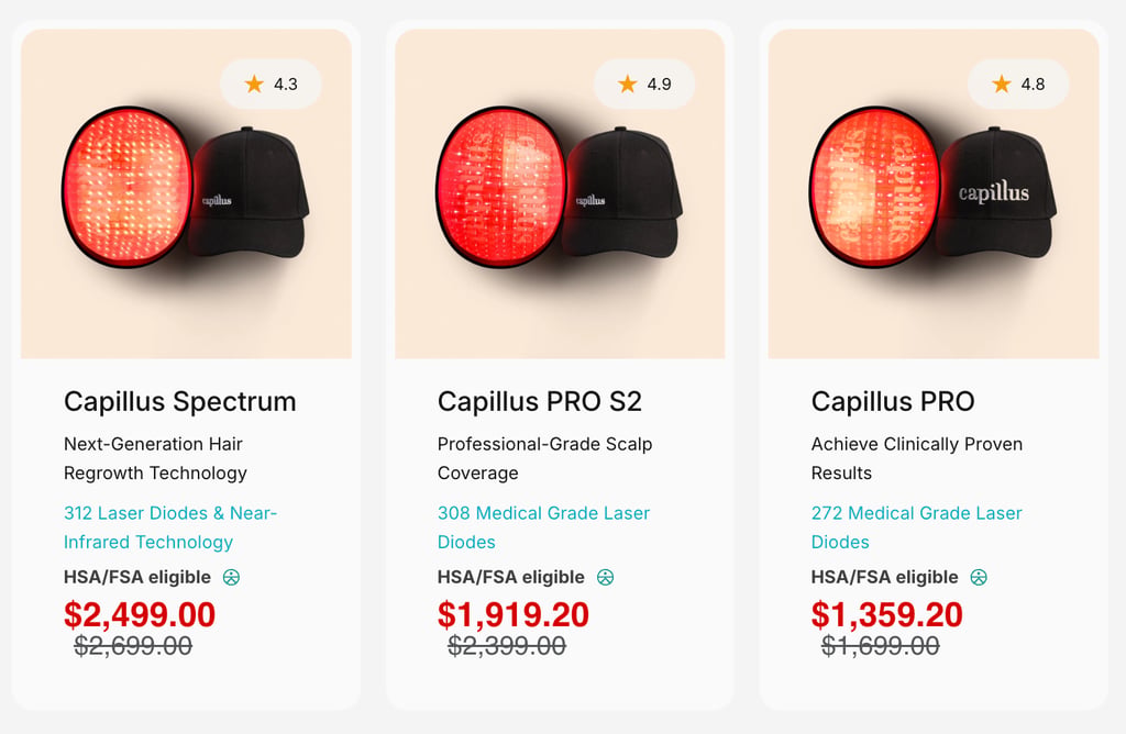 Capillus deals