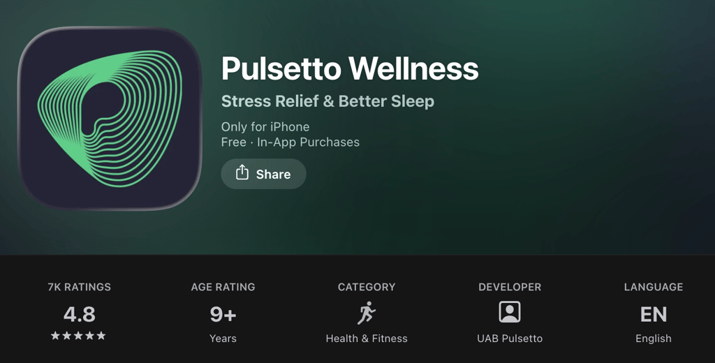 pulsetto role app