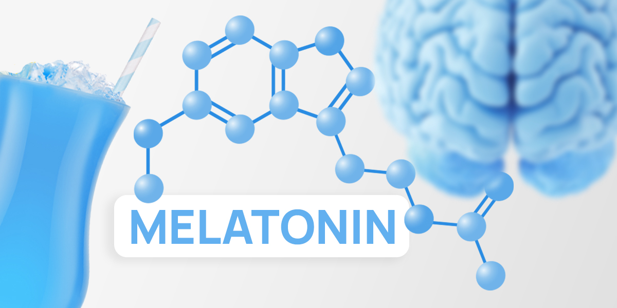 Melatoning molecule and blue brain