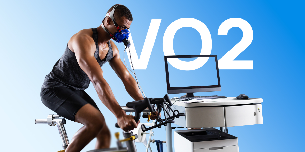 Person working out measuring their vo2 max
