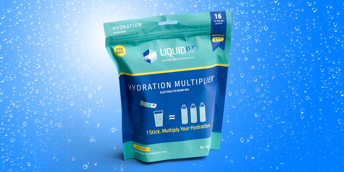 Liquid IV in a bag