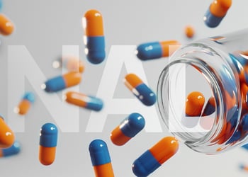 NAD+ supplement capsules