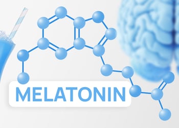 Melatoning molecule and blue brain
