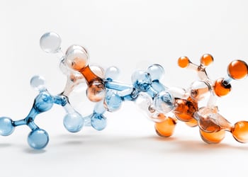 Glass molecules shaping like resveratrol