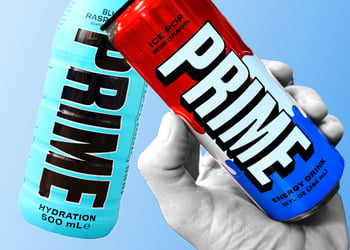 Prime energy and hand holding it