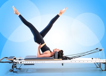 Person doing Asian pilates