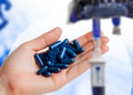 Capsules of methylene blue