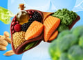Liver with different foods near it